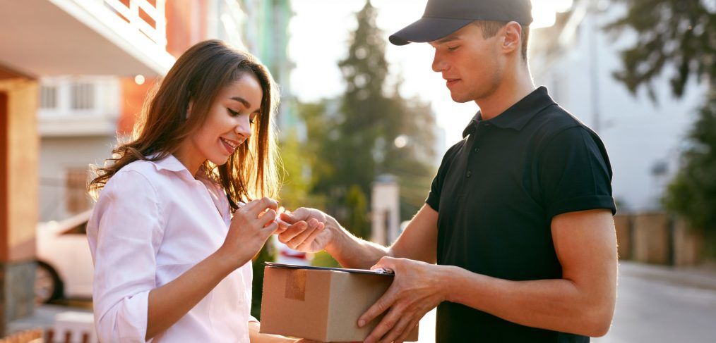 Overnight Delivery Represents Next Day and Courier Stock